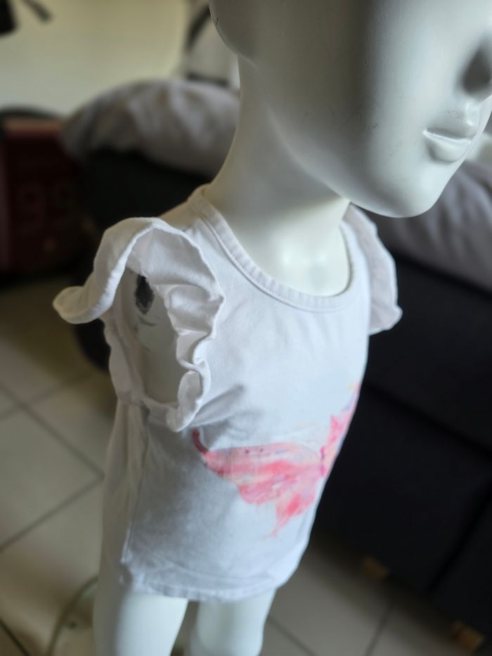 T-Shirt Papillon Shein - photo numéro 3