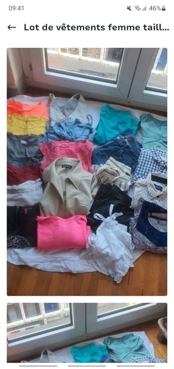 Lot de vêtements femme taille unique
