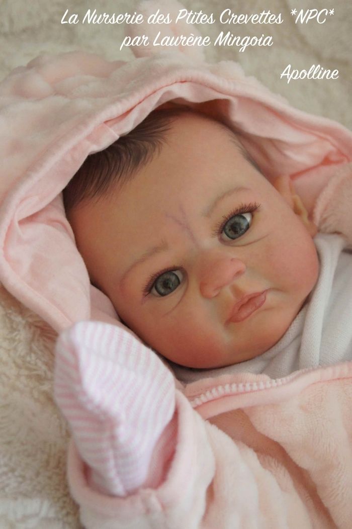 Apolline poupée bébé Reborn authentique - photo numéro 4
