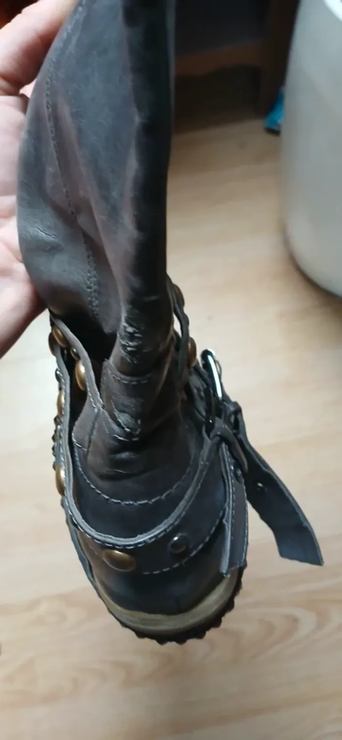 Botte gris foncé - photo numéro 9