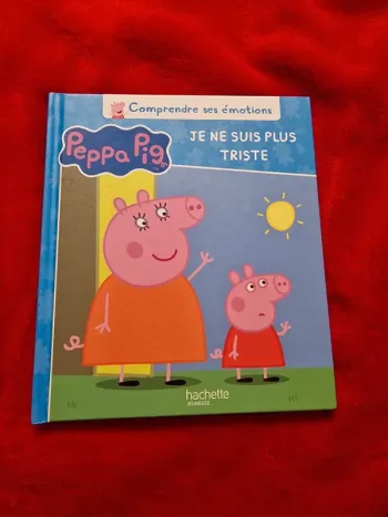 Livre peppa pig je ne suis plus triste