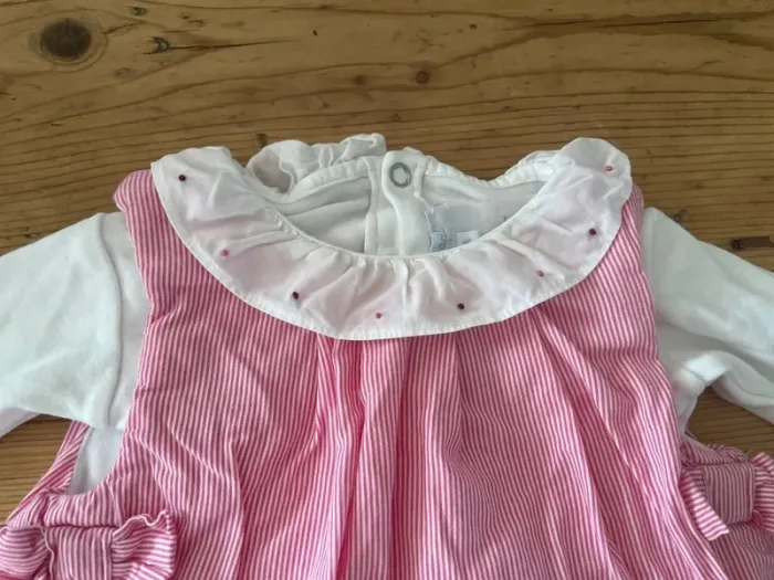 Ensemble jacadi rose 6 mois - photo numéro 2