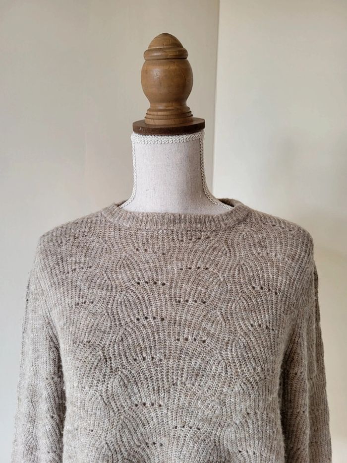 Pull beige doux et chaud Only Taille XXS ou 34 - photo numéro 2