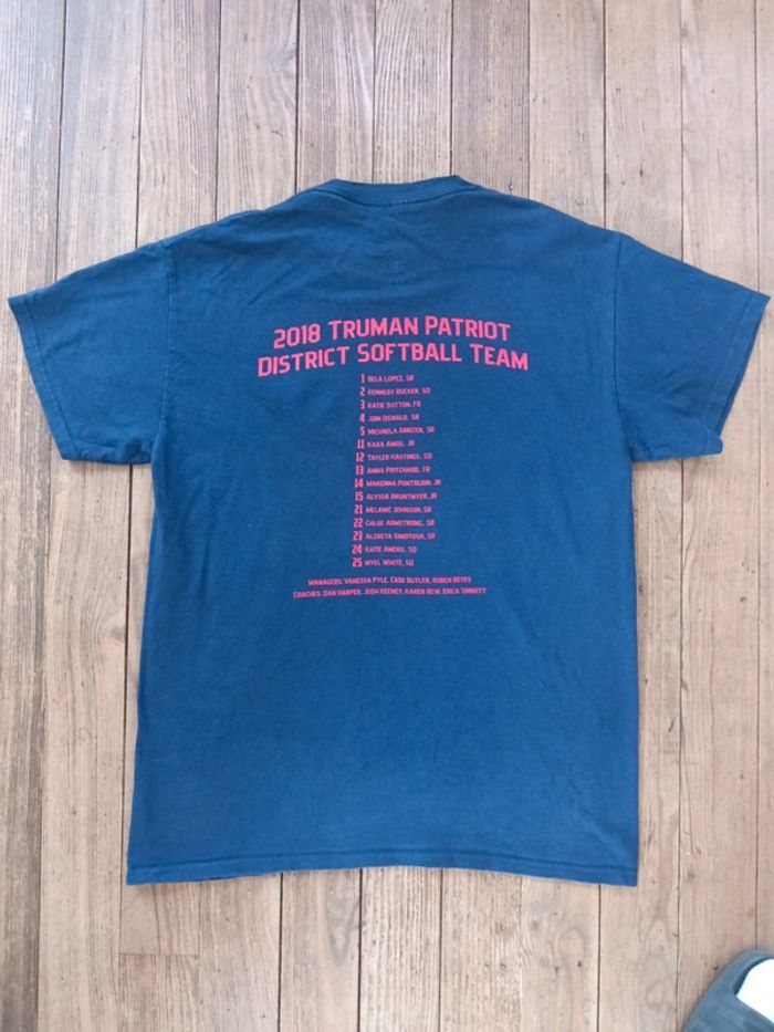 T-shirt Patriots softball usa 2018 M - photo numéro 4