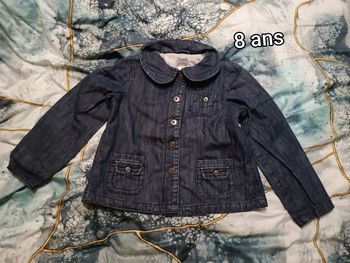 Veste en jeans Cyrillus taille 8 ans