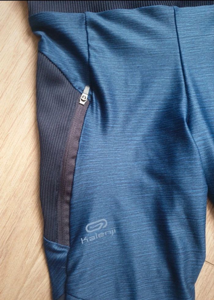 Pantacourt sport kalenji bleu - photo numéro 3