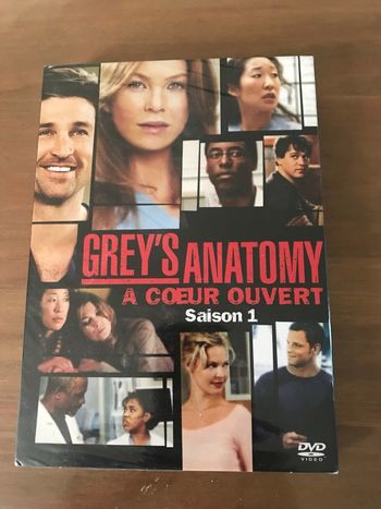 DVD Grey’s Anatomy À cœur ouvert Saison 1 NEUF Sous blister