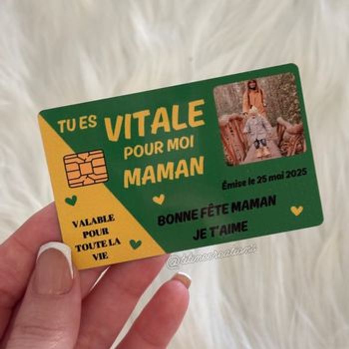 Carte vitale personnalisée✨