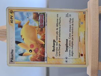 Pikachu 57/108 reverse holo stamp - Pokémon EX Gardiens du pouvoir FR
