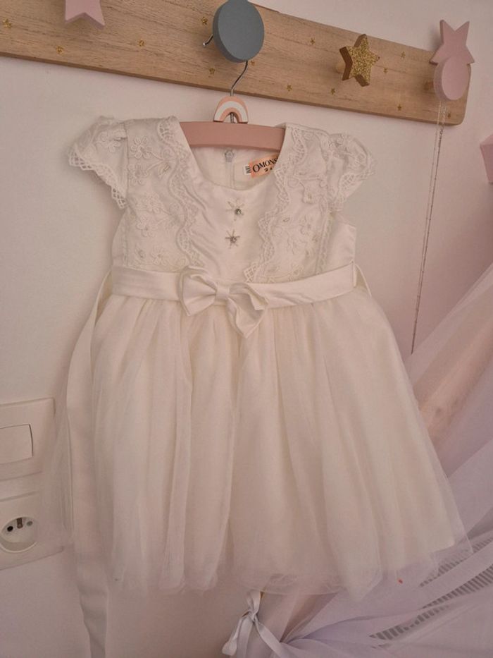 Robe baptême 12 mois