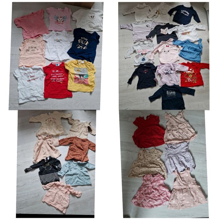 (Gros) lot vêtements bébé fille 6 mois très bon état