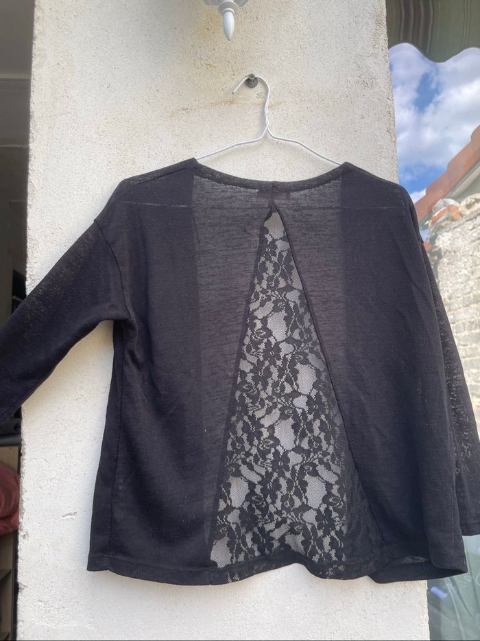 Gilet avec dos en dentelle - photo numéro 4