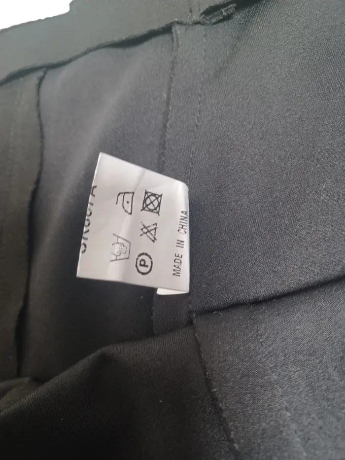 Jupe mi longue noir effet velour - photo numéro 7