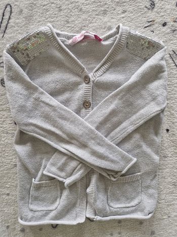 Gilet à paillettes