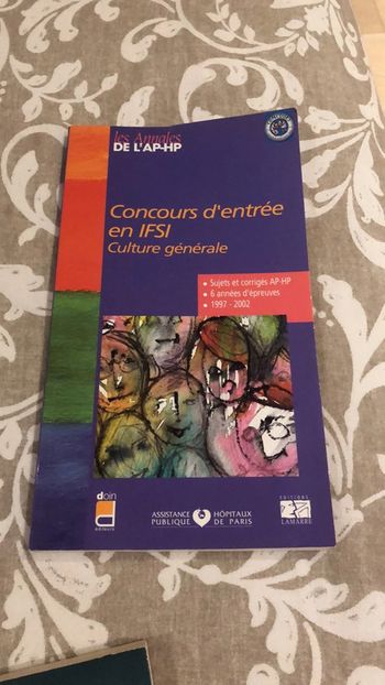 Livre concours entree en IFSI