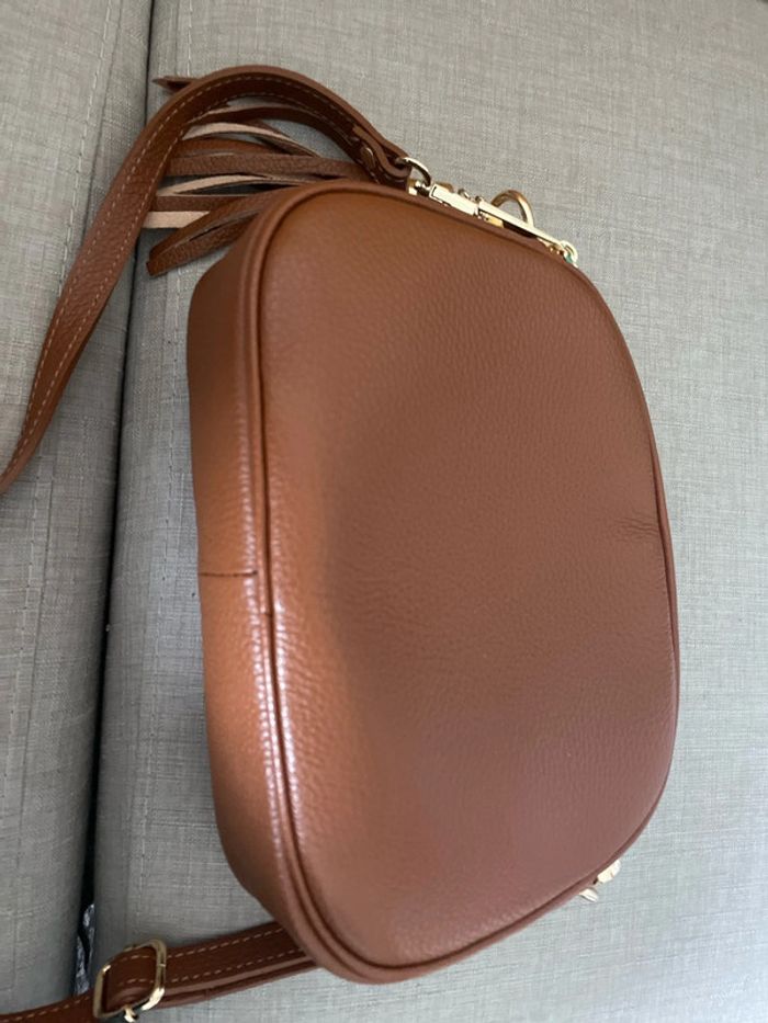 Sac firenze artegiany camel neuf - photo numéro 2