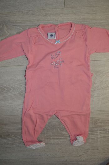 Pyjama fin Petit Bateau 3 mois oiseaux