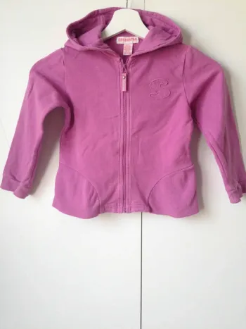 Veste sweat zippé à capuche 5ans 110cm Orchestra