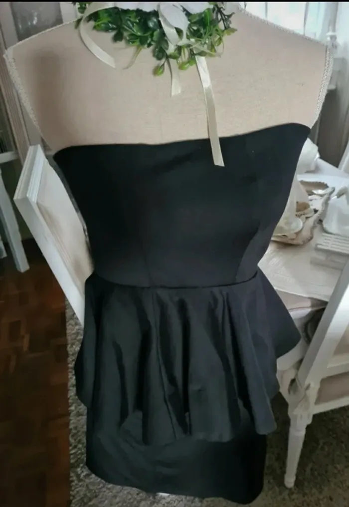 Robe bustier noire Taille 38 - photo numéro 2