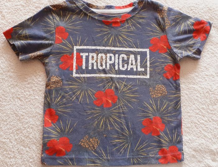 T-shirt fille 3-4 ans / U essentiel