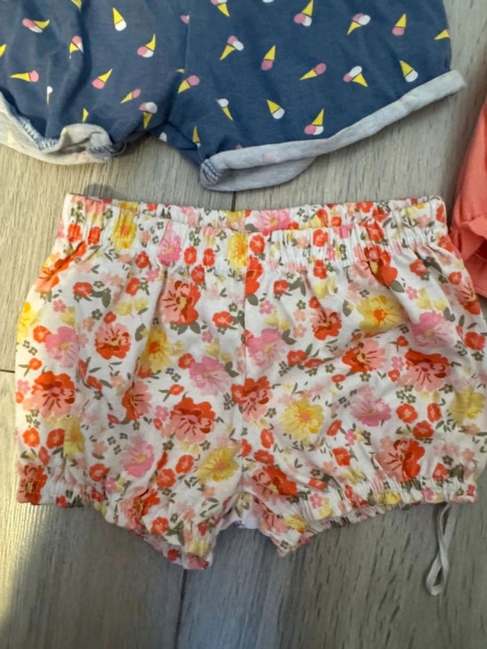 Lot 3 shorts fille - photo numéro 2