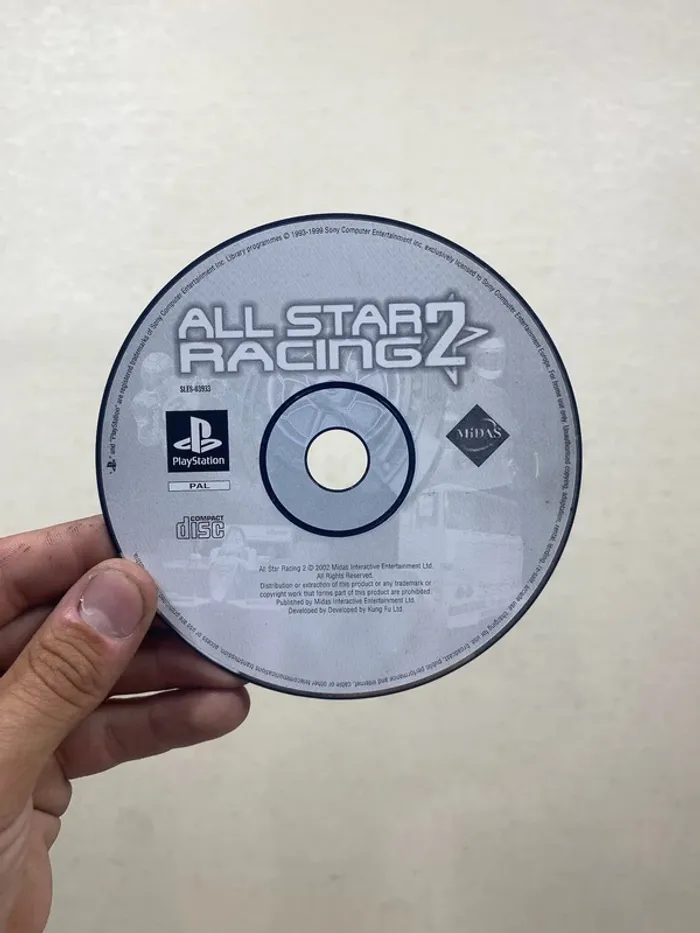 🎮 Jeu PS1 - All Star Racing 2 (PAL)