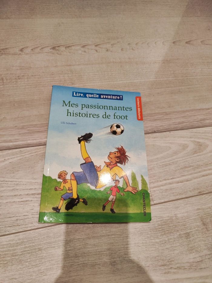 Livre mes passionnantes histoires de foot