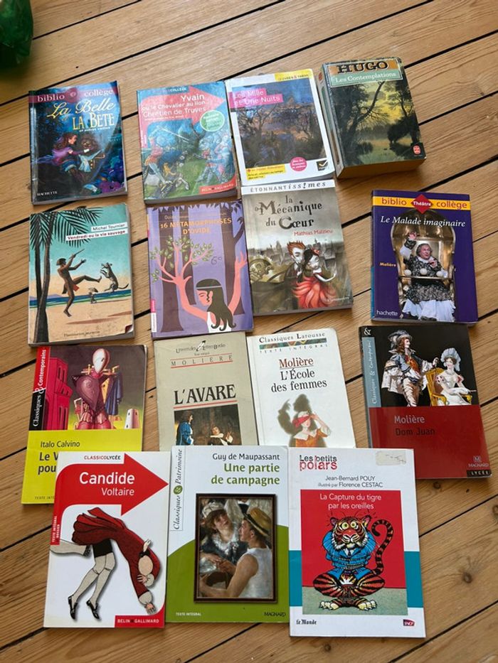 Lot livre scolaire