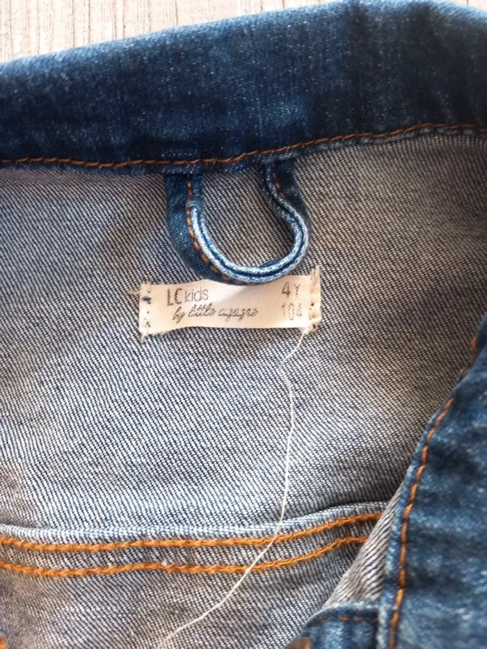 Veste en jean 4ans LCKid - photo numéro 2