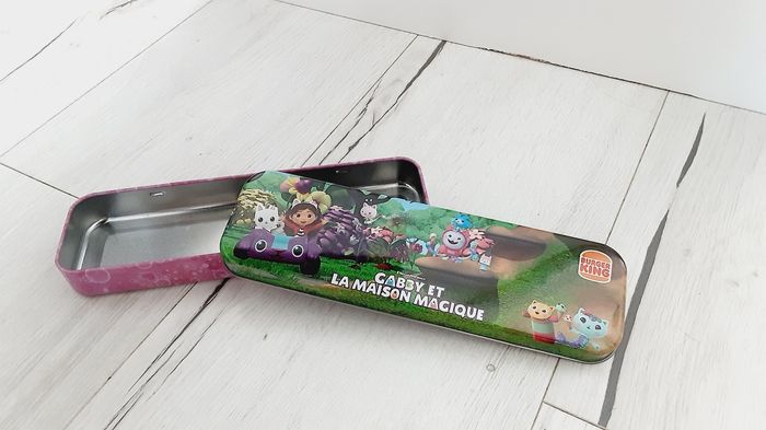 Trousse métallique Gabby et la maison magique Burger King Neuve