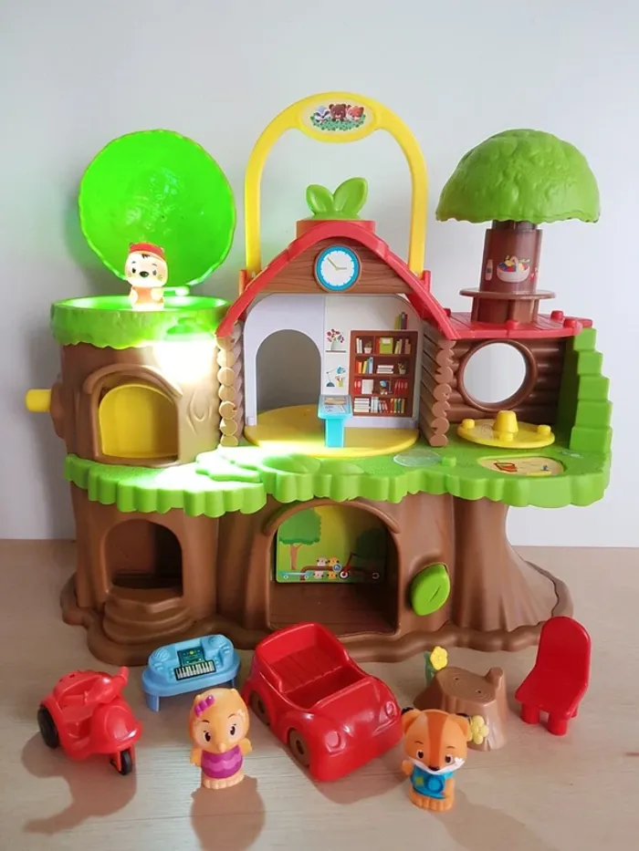 Vulli école des Klorofil avec lumière