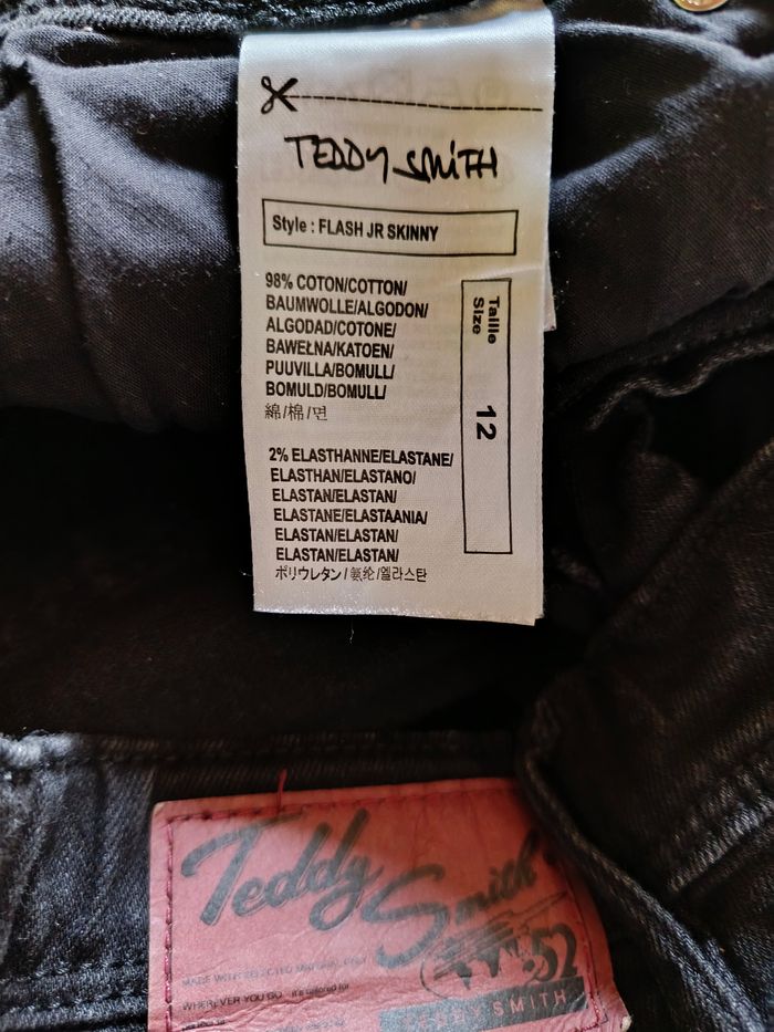 🦁Jean skinny fit, Teddy Smith, 12 ans - photo numéro 6
