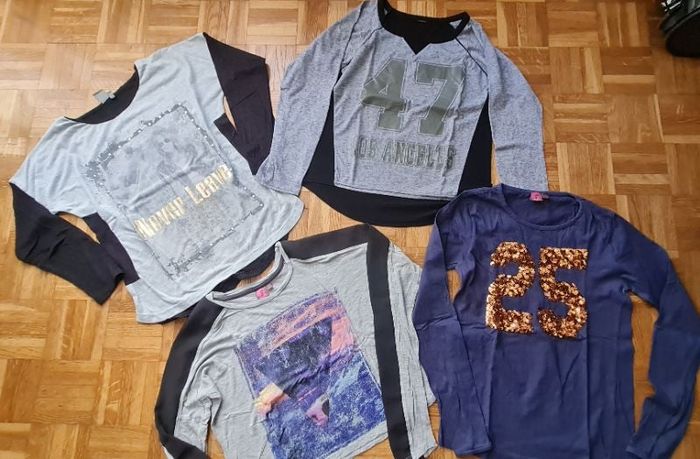 lot de 4 t-shirts