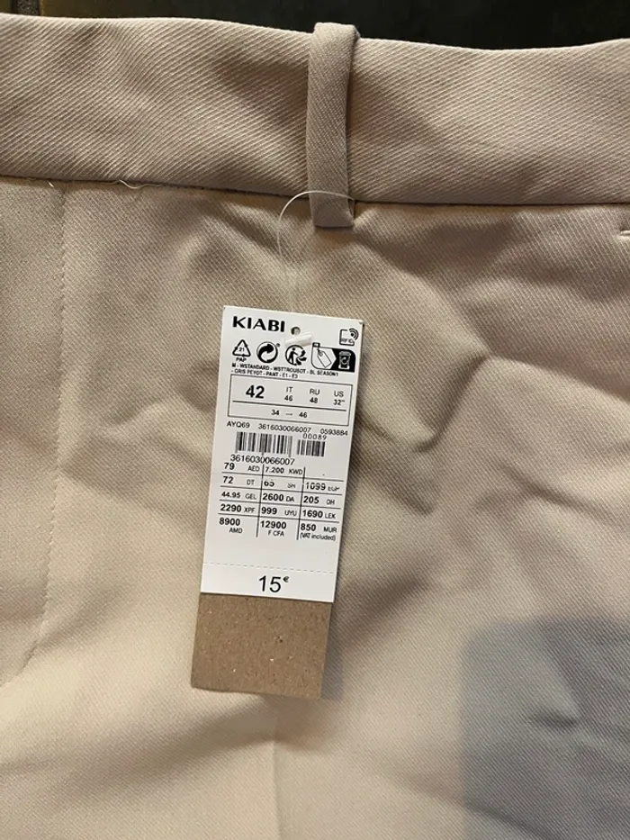 Pantalon tailleur Kiabi - photo numéro 2