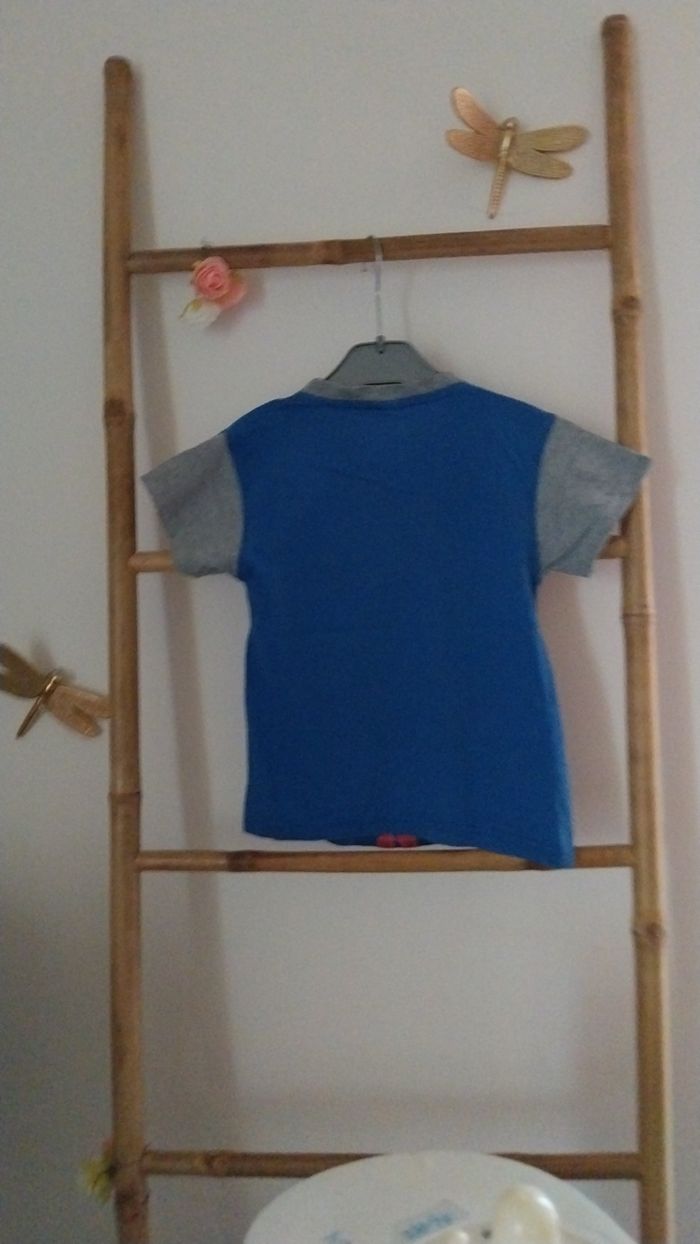 Tshirt Superman by Marvel flocage vintage très bon état 5 ans - photo numéro 4