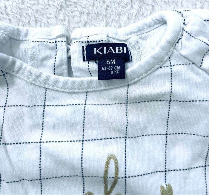 Lot de 3 tee-shirts manches longues « Kiabi » 6 mois - photo numéro 4