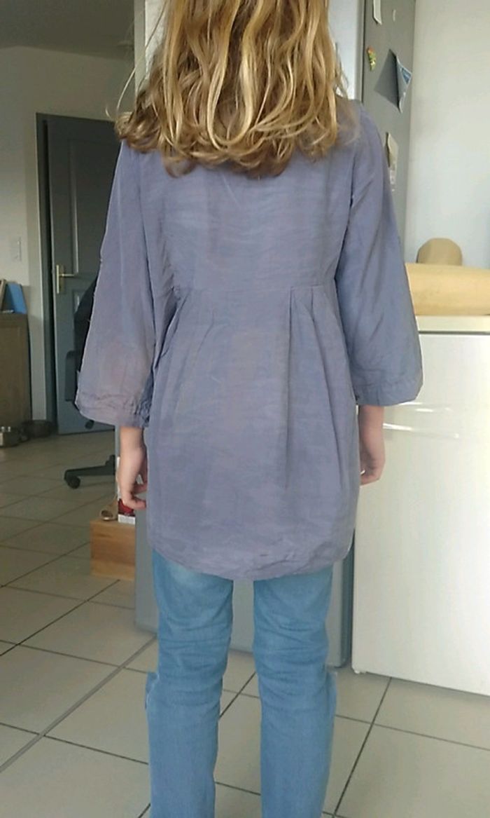 Blouse fille 10ans violet 7 - photo numéro 5