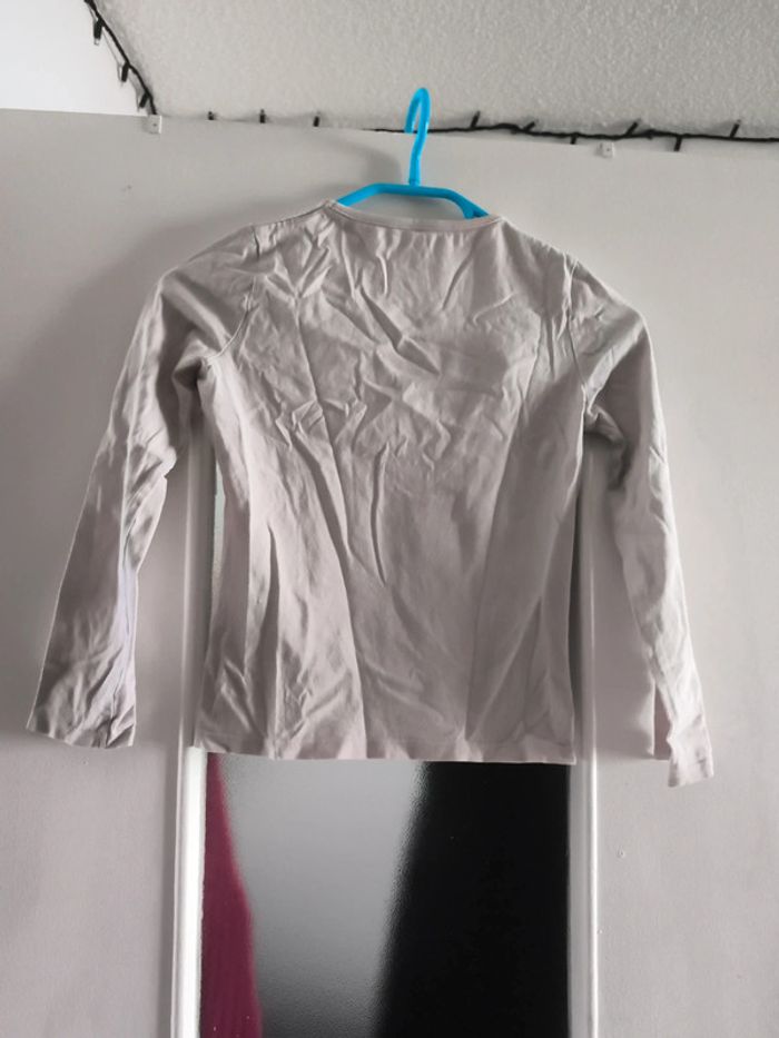 T-shirt ml 8/10ans A110 - photo numéro 4