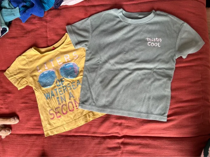 Lot de deux t shirts