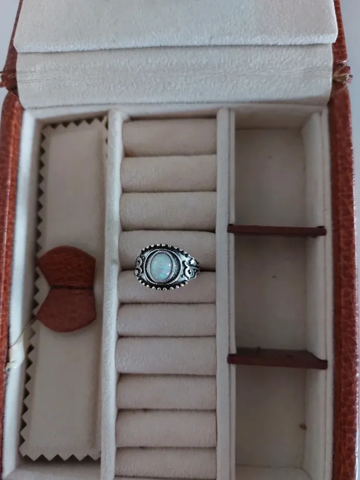 Bague style bohème imitation pierre