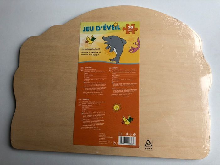 Grand puzzle en bois arche de Noé - photo numéro 3