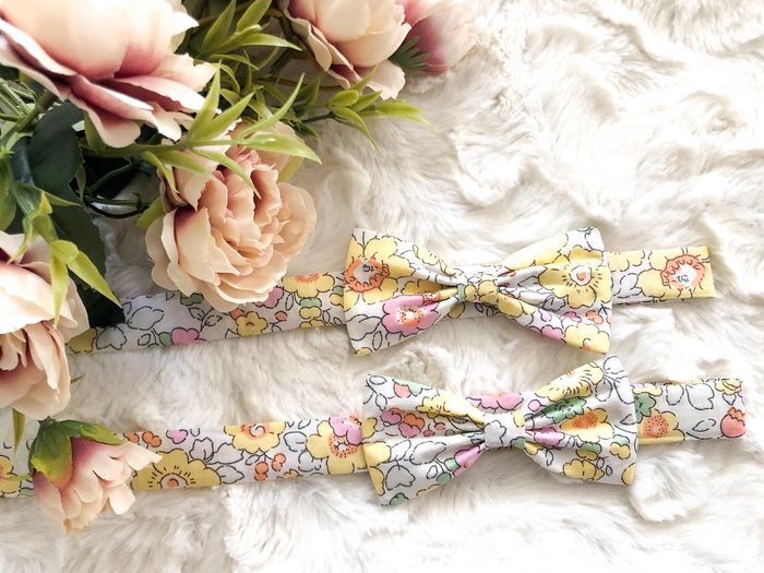 Noeud papillon bébé - photo numéro 2