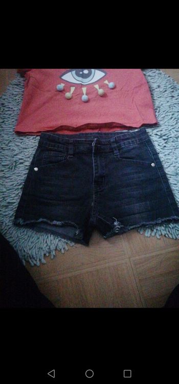 Ensemble short et tee shirt 8 ans