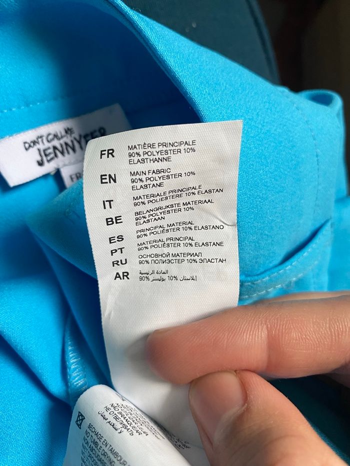 Short court bleue pour femmes (Jennyfer) - photo numéro 4
