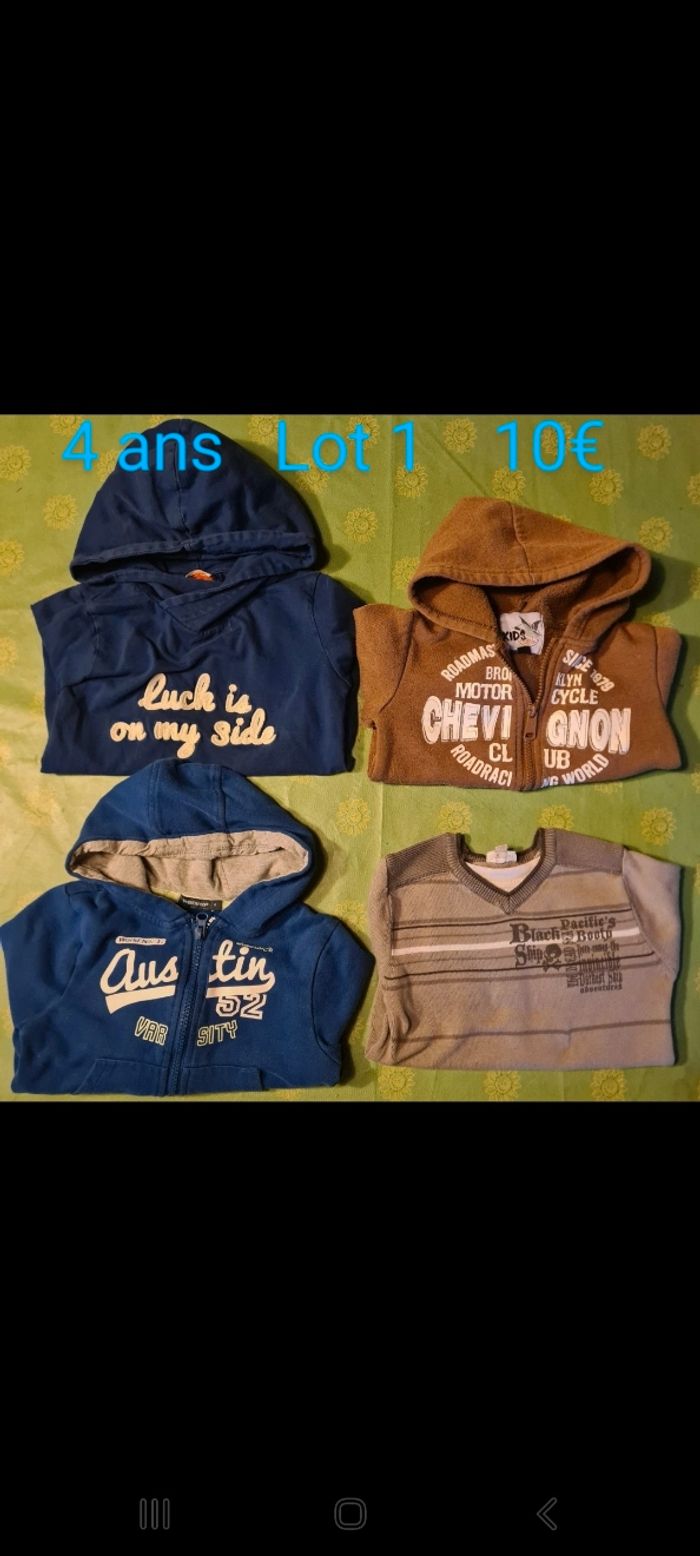 Lot vêtements 4 ans - photo numéro 2