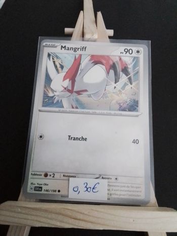 Carte Pokémon Mangriff 146/198