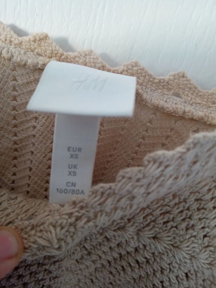 Petit top débardeur taille XS de marque h&M - photo numéro 2