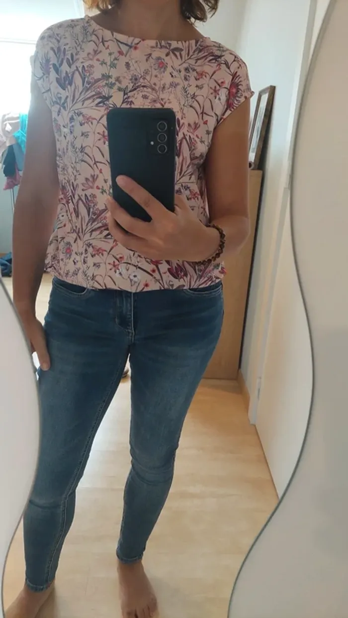 Blouse fleurie Esprit