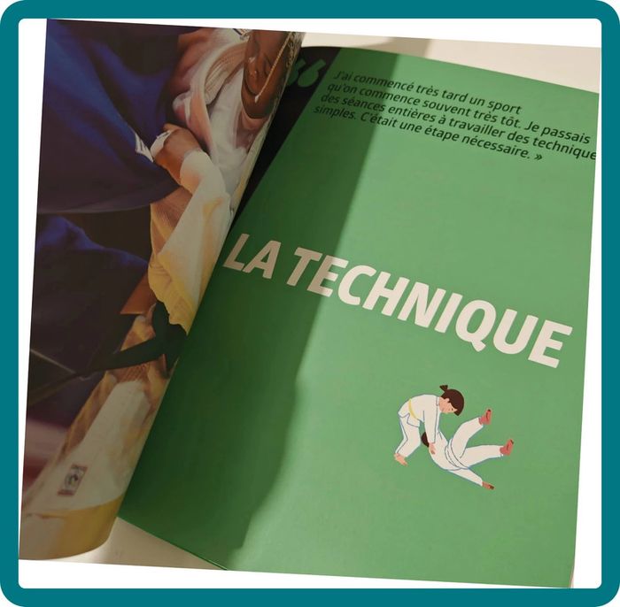 Livre “Je fais du Judo avec Romane Dicko”  Guide illustré pour enfants, sport, arts martiaux - photo numéro 2