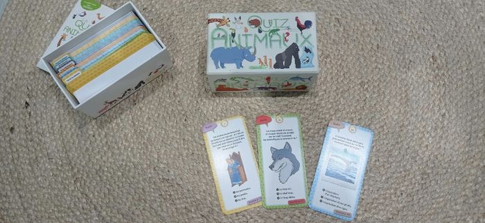 Jeu de société, connaissance, Le quizz des animaux, Larousse, TBE - photo numéro 4